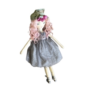 Κούκλα πάνινη,Νεράιδα Ροδάνθη ύψος 60εκατοστά - λούτρινα, παιχνίδια, κούκλες - 5