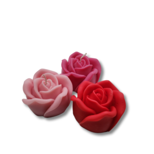 Κερί σόγιας τριαντάφυλλο - τριαντάφυλλο, αρωματικά κεριά, αγ. βαλεντίνου, κερί σόγιας - 2