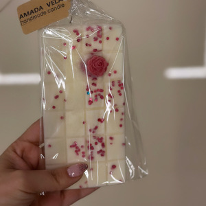 Valentine’s box - αρωματικό χώρου, soy wax, wax melt liners, vegan κεριά - 4