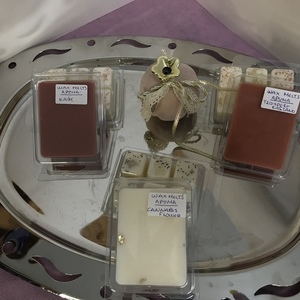 Wax melts ελαιολαδου σοκολάτα 80γρ - αρωματικά χώρου, soy candle, waxmelts, soy candles - 2
