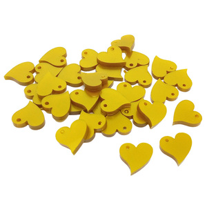 32 χρυσαφένιες καρδούλες - καρδιά, υλικά κοσμημάτων, υλικά κατασκευών