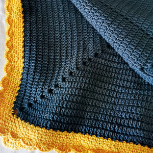 Χειροποίητη βρεφική κουβέρτα αγκαλιάς βαμβακερή 80×80 - κορίτσι, αγόρι, crochet, υποαλλεργικό - 4