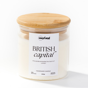 BRITISH CAPITAL - ΚΕΡΙ ΣΟΓΙΑΣ ΜΕ ΑΡΩΜΑ LONDON - αρωματικά κεριά