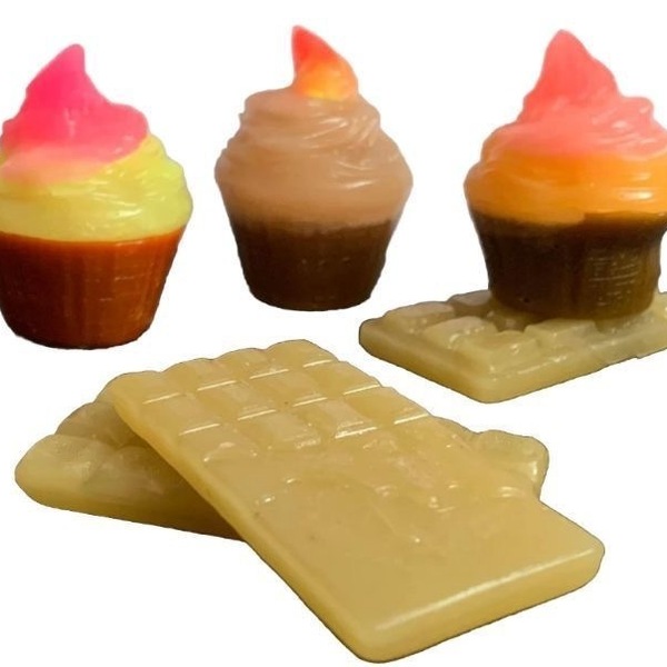 Μικρό Μάφιν x1 - Muffin wax melt - χειροποίητα, κεριά, wax melt liners