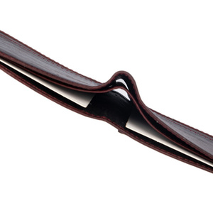 Ανδρικό χειροποίητο δερμάτινο πορτοφόλι Toya σε μπορντό χρώμα - δέρμα, πορτοφόλια - 4