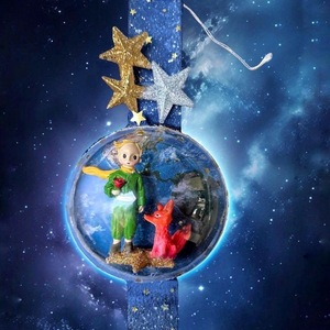 Πασχαλινή Λαμπάδα Μικρός Πρίγκιπας Candel Little Prince - λαμπάδες, για παιδιά, ζωάκια, πρίγκηπες, παιχνιδολαμπάδες - 2
