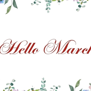 Hello March κάρτα