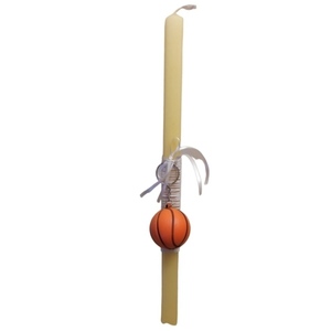 Αρωματική λαμπάδα με μπρελόκ μπάλα 33 cm - αγόρι, λαμπάδες, για ενήλικες, για εφήβους, ανδρικά μπρελόκ