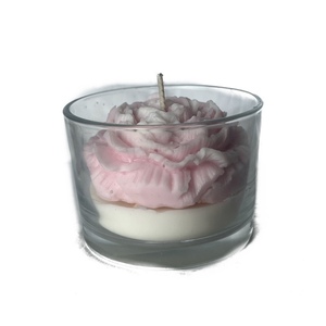 Peony soy candle /200gr - αρωματικά κεριά, vegan κεριά