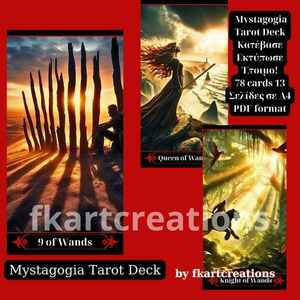 Mystagogia Tarot Deck - DIY, κάρτες - 2
