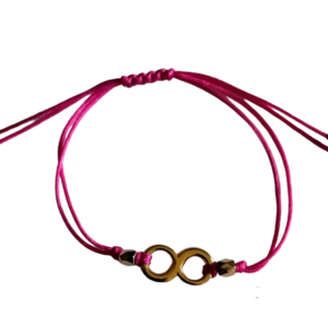 Boho bracelet με το άπειρο, μακραμέ, χειροποίητα, αυξομειουμενα - άπειρο, κορδόνια, χάντρες, χεριού, αυξομειούμενα