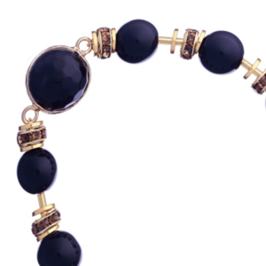 Βραχιόλι από Aχάτη με Χάντρες Τύπου Rondelle | The Gem Stories Jewelry - ασήμι, ημιπολύτιμες πέτρες, επιχρυσωμένα, χεριού, αυξομειούμενα - 2