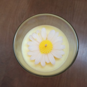 Αρωματικό κερί σόγιας 170γρ σε γυάλινο ποτήρι. - αρωματικά κεριά - 2