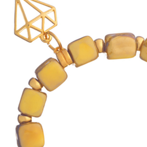 Κεραμικό Βραχιόλι σε Πορτοκαλί Χρώμα| The Gem Stories Jewelry - ασήμι, ημιπολύτιμες πέτρες, επιχρυσωμένα, χεριού, αυξομειούμενα - 2
