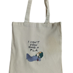 Πάνινη τσάντα Tote Bag με κέντημα Phoebe Buffay - ύφασμα, ώμου, tote, πάνινες τσάντες