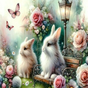Αφίσα - Poster Λαγουδάκια Bunny inspiration 3 - αφίσες