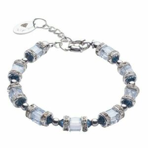 Βραχιόλι Allover σε Μπλε Αποχρώσεις| The Gem Stories Jewelry - ημιπολύτιμες πέτρες, ατσάλι, επιροδιωμένα, χεριού, αυξομειούμενα