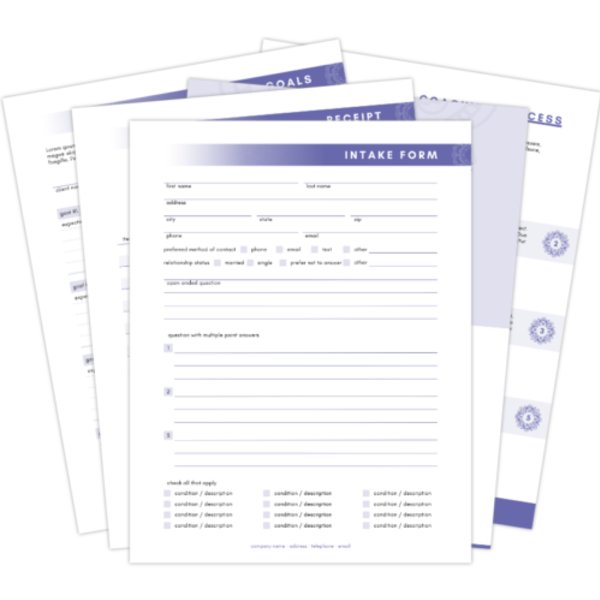 Εκτυπώσιμες Φόρμες για Coaches σελ.20 στα αγγλικά - The Coach's Form Kit - φύλλα εργασίας