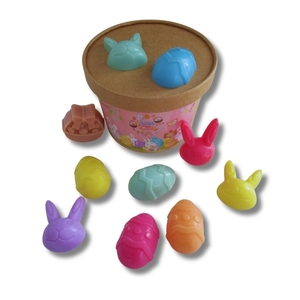 Easter's Special Box: "Easter Egg Hunt" (120gr) - πασχαλινά δώρα, αρωματικά χώρου, soy wax - 3