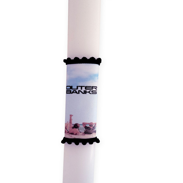 Λαμπάδα Outer Banks λευκό κερί 30εκ - λαμπάδες, για εφήβους, games - 2