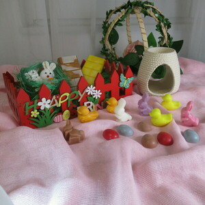 Πακέτο δώρου Easter Edition: "Πασχαλιάτικος Κήπος" - σετ, διακοσμητικά, πασχαλινά δώρα, διακοσμητικό πασχαλινό, soy wax - 5