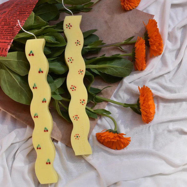 Χειροποίητη Λαμπάδα φυτική (σόγιας) - αρωματική Pari - λαμπάδες, για παιδιά, φυτικό κερί, κερί σόγιας, για μωρά