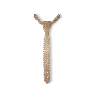 Στενή Γραβάτα Slim Tie από Κρύσταλλα - ημιπολύτιμες πέτρες, πέτρα, χάντρες - 2