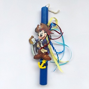 Πασχαλινή λαμπάδα Mickey - αγόρι, λαμπάδες, για παιδιά, ήρωες κινουμένων σχεδίων