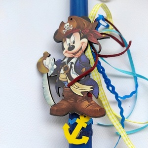 Πασχαλινή λαμπάδα Mickey - αγόρι, λαμπάδες, για παιδιά, ήρωες κινουμένων σχεδίων - 2