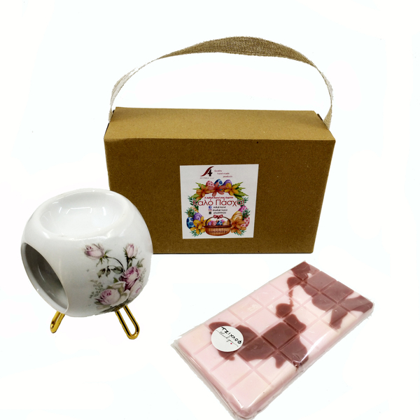Πασχαλινό set δώρου αρωματιστής και μπάρα σόγιας τσιχλόφουσκα - σετ, διακοσμητικά, αρωματικό χώρου