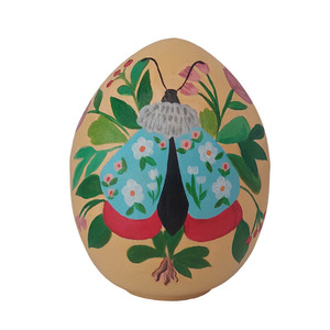 Αυγο κεραμικο ζωγραφιστο - πηλός, αυγό, διακοσμητικά