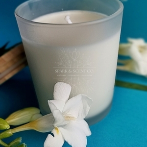 Αρωματικό κερί σόγιας ''Floral Musk'' - κερί, αρωματικά κεριά, κεριά, κερί σόγιας, 100% φυτικό - 2