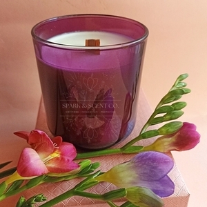 Αρωματικό κερί σόγιας ''Fresh Lily'' - κερί, αρωματικά κεριά, κεριά, κερί σόγιας - 2
