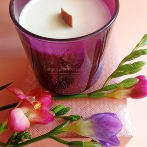 Αρωματικό κερί σόγιας ''Fresh Lily'' - κερί, αρωματικά κεριά, κεριά, κερί σόγιας - 3