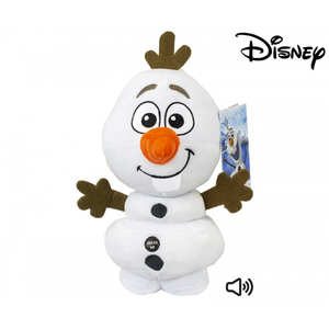 Κουκλάκι Olaf από τη Frozen με δώρο αρωματική γαλάζια λαμπάδα - αγόρι, λαμπάδες, λούτρινα, για παιδιά, παιχνιδολαμπάδες - 2