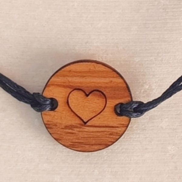 Καρδιά από Ξύλο Ελιάς - ξύλο, καρδιά, αυξομειούμενα - 2