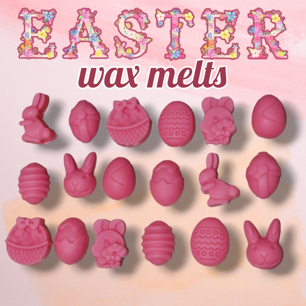 Easter Wax Melts - Πασχαλινό - Αρωματικό Χώρου - σετ, διακοσμητικά, για ενήλικες, ζωάκια