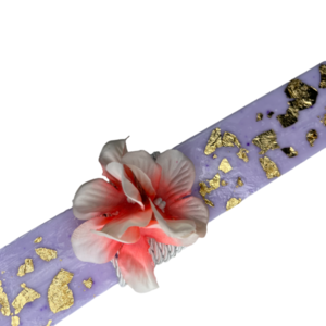 Λαμπάδα Orchid - λουλούδια, λαμπάδες, για παιδιά, πρώτο Πάσχα, για εφήβους - 3