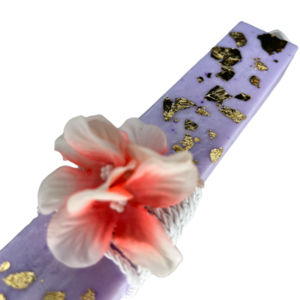 Λαμπάδα Orchid - λουλούδια, λαμπάδες, για παιδιά, πρώτο Πάσχα, για εφήβους - 4