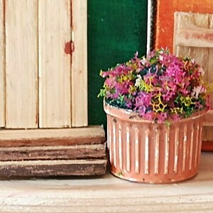Κλειδοθήκη ρουστίκ ξύλινη φθινοπωρινά χρώματα 19 Χ 25 Χ 5 cm - κλειδοθήκες, ξύλινα διακοσμητικά τοίχου - 2