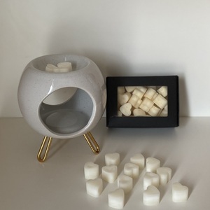 ΣΕΤ Αρωματιστής με Wax Melt Mini Hearts Elegance 70g - αρωματικά κεριά - 2