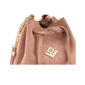 Coquette Asti Leather Bag | Puce - δέρμα, πουγκί, χιαστί - 2