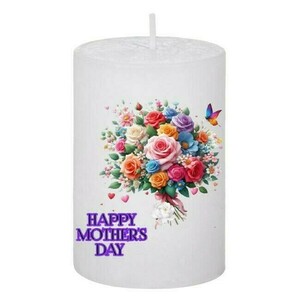 Κερί Γιορτή της Μητέρας - Μοther's Day 1, 5x7.5cm - αρωματικά κεριά