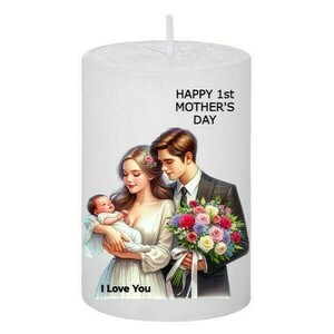 Κερί Γιορτή της Μητέρας - Μοther's Day 3, 5x7.5cm - αρωματικά κεριά