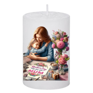 Κερί Γιορτή της Μητέρας - Μοther's Day 73, 5x7.5cm - αρωματικά κεριά