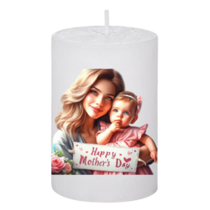 Κερί Γιορτή της Μητέρας - Μοther's Day 75, 5x7.5cm - αρωματικά κεριά