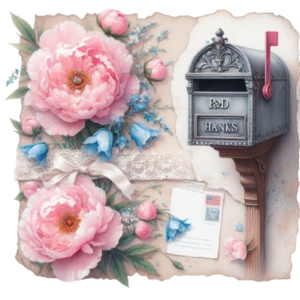 Κερί Vintage Mailbox 9, 5x7.5cm - αρωματικά κεριά - 2