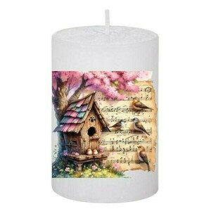 Κερί Vintage Birdhouse 2, 5x7.5cm - αρωματικά κεριά