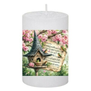 Κερί Vintage Birdhouse 3, 5x7.5cm - αρωματικά κεριά
