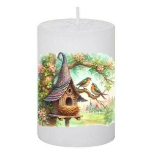 Κερί Vintage Birdhouse 5, 5x7.5cm - αρωματικά κεριά